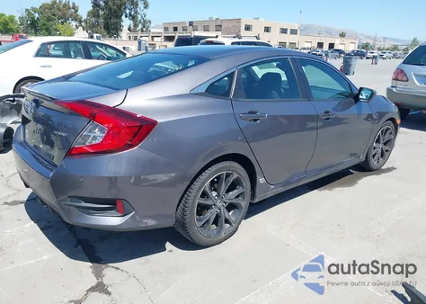 2020 Honda Civic Sport from USA, damaged, VIN 19XFC2F83LE201395